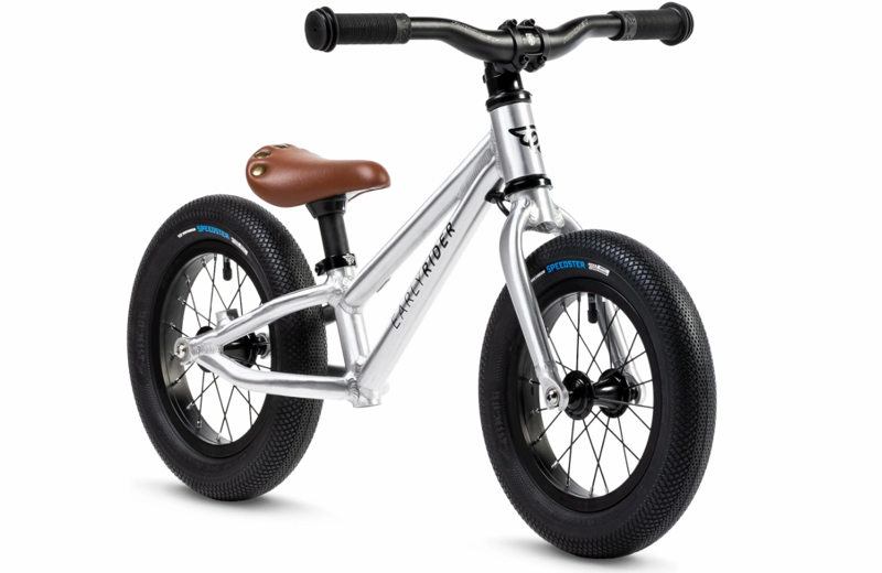 Early Rider Charger 12 Balance Bike - Brushed Aluminium-1